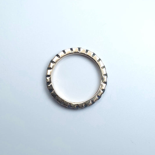 Montana Sapphire Eternity Band