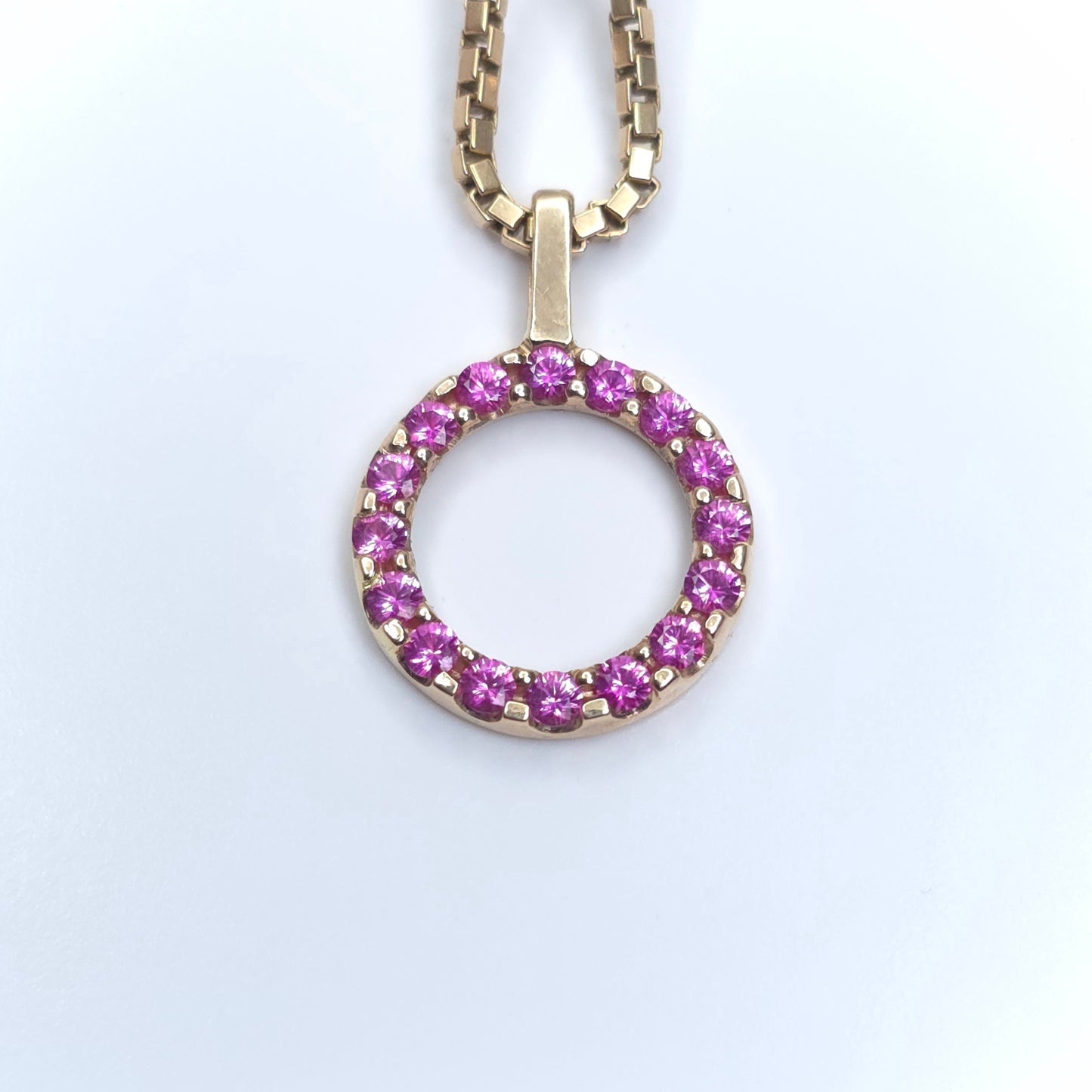 Ruby Eternity Pendant