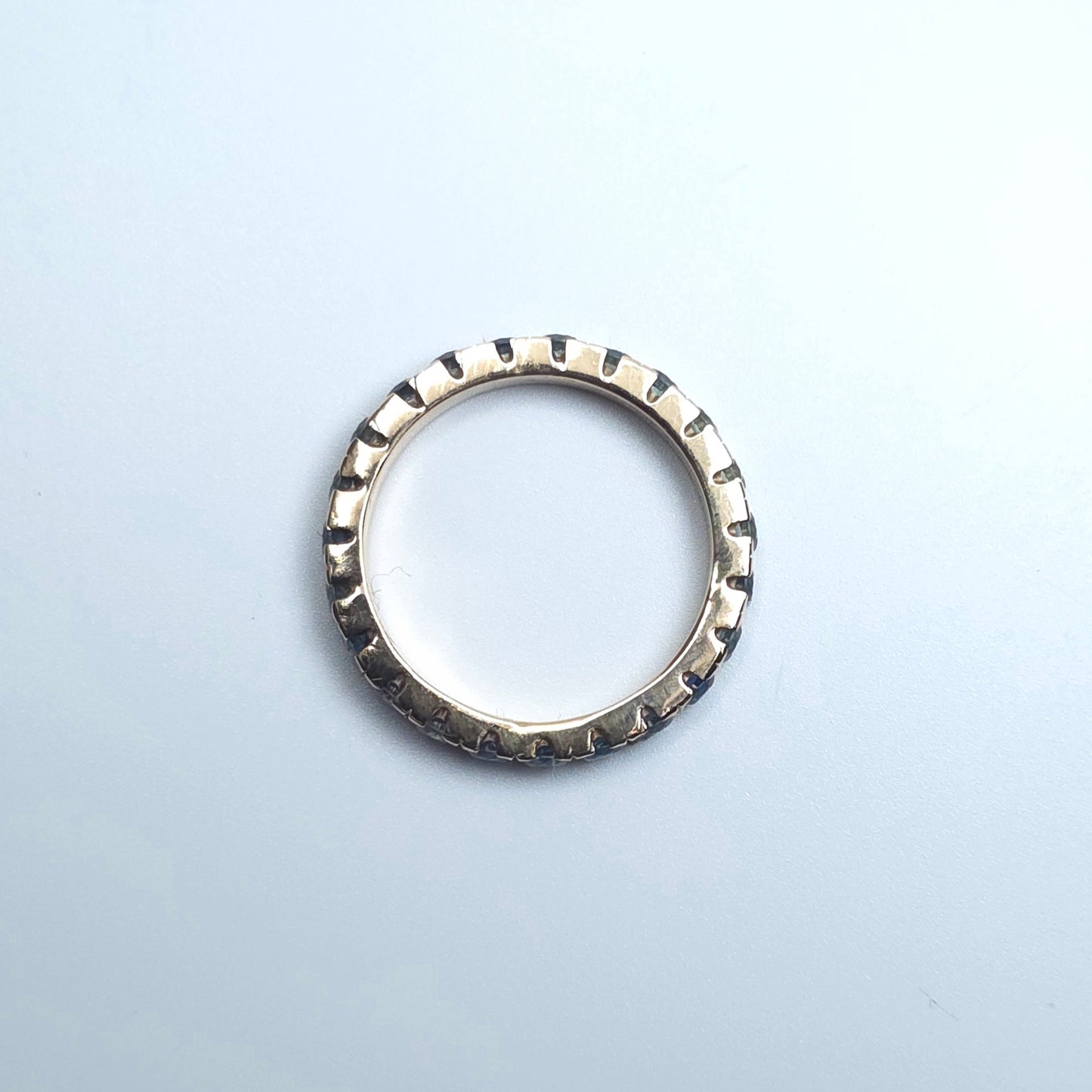 Montana Sapphire Eternity Band